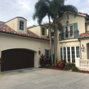 Tile residential roof