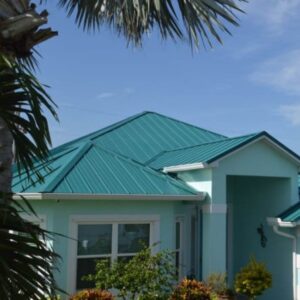 Residential metal roof
